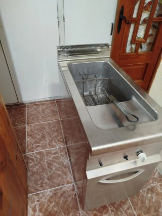 Freidora de gas profesional