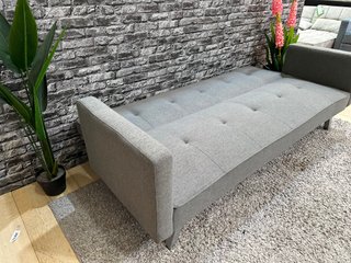 Sofá Cama Gris Tela Clic Clac
