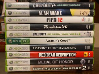 Lote 9 Videojuegos Xbox 360