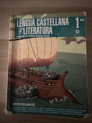 Libro de texto de primero de bachillerato