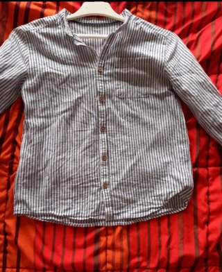 Camisa de niño a rayas.talla 12