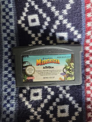 Madagascar para Game Boy Advance ESP