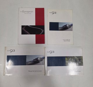 Manuales con portadocumentos original Saab