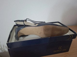 Zapatos de vestir azul marino talla 37