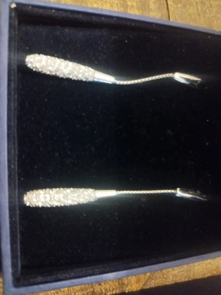 Pendientes Swarovski Plata