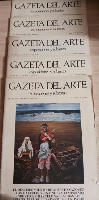 GAZETA DEL ARTE Exposiciones y subastas