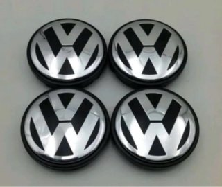 4 Tapabujes llantas VW 65mm 3B760171