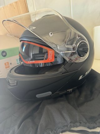 Casco Moto LS2 Negro