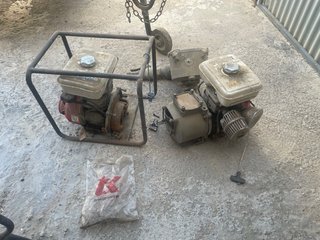 2 Motobomba Honda WB30T para piezas .