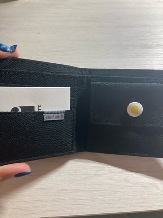 Cartera Carhartt Negra y Naranja