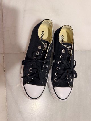 Converse All Star Negras Talla 37