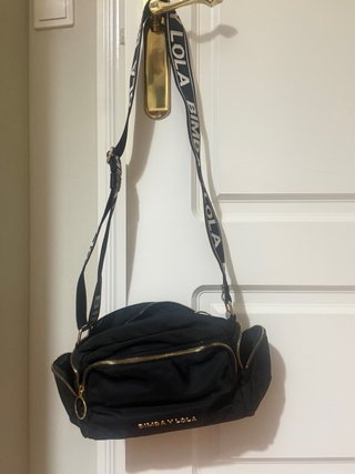 Bolso Bimba y Lola Negro Nylon