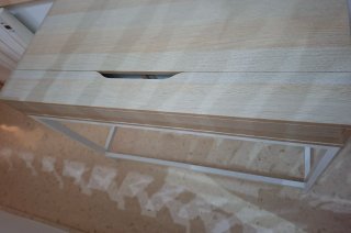 Escritorio Ikea Madera y Metal