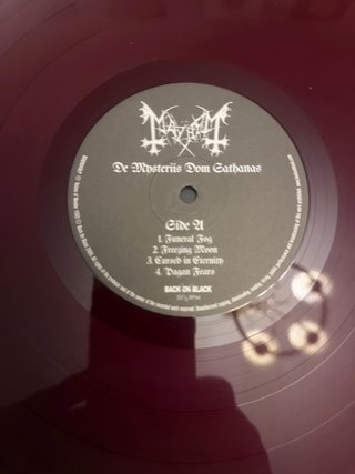 Lote Vinilos Heavy Metal Iron Maiden, Mayhem, Krea
