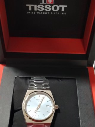 Tissot PRX azul celeste 35mm