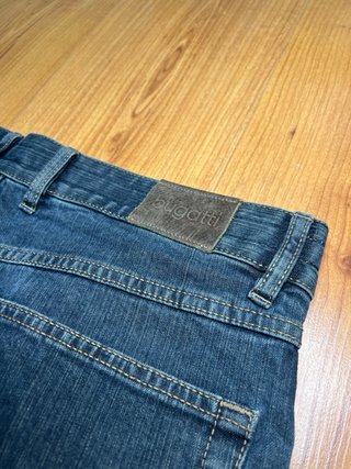 Vaqueros Bugatti azul oscuro wide leg Y2K streetwe
