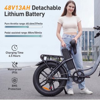 Bicicleta Eléctrica MOOJAY EB51 Fat Bike
