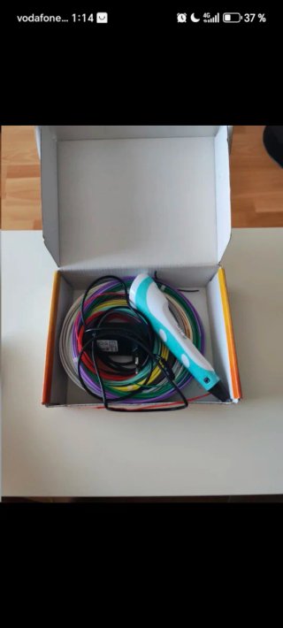Lápiz 3D 3DPEN-2 Azul/Blanco + Tintas