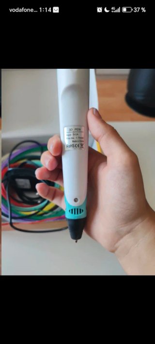 Lápiz 3D 3DPEN-2 Azul/Blanco + Tintas
