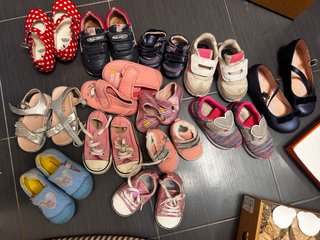 Lote zapatillas niña tallas agatha, adidas ....