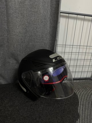 Casco Moto Jet LS2 Bishop Doble Visor