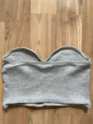 Top Zara Gris Talla L