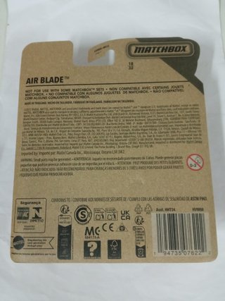 Matchbox Air Blade Sky Busters Helicóptero
