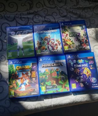 Lote 5 Juegos PS4