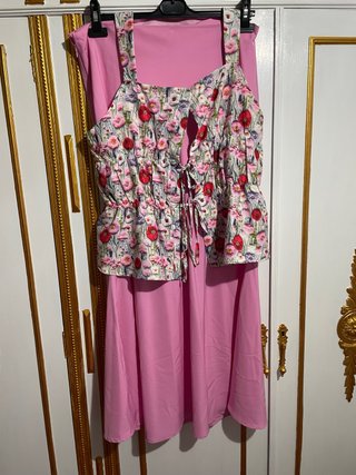 Conjunto Top y Falda Talla XL