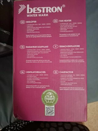 Calefactor Bestron Winter Warm