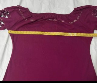 Vestido túnica talla XL boho lentejuelas
