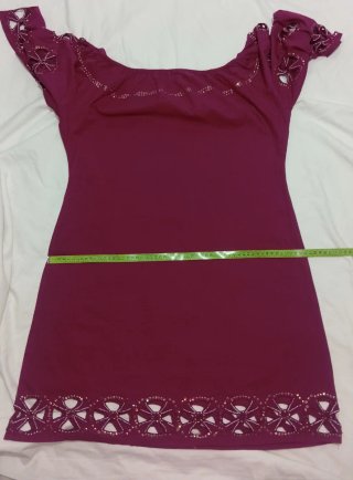 Vestido túnica talla XL boho lentejuelas