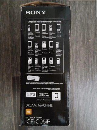 Sony Dream Machine ICF-C05iP Radio Reloj