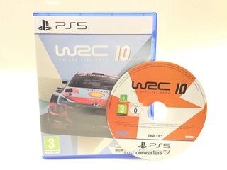 wrc 10 ps5
