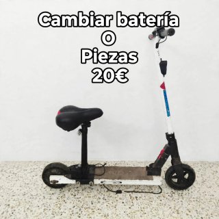 Patin electrico con asiento