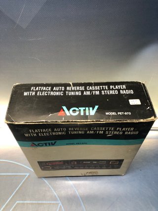 Radio Cassette para coche Vintage Punto Azul SVA-150