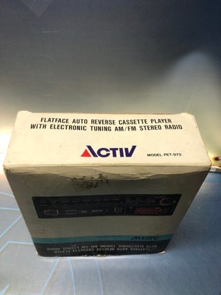 Radio Cassette para coche Vintage Punto Azul SVA-150