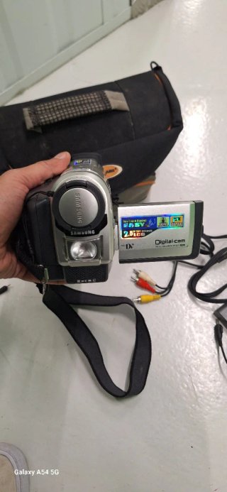 Videocámara Samsung Digital-cam Plata