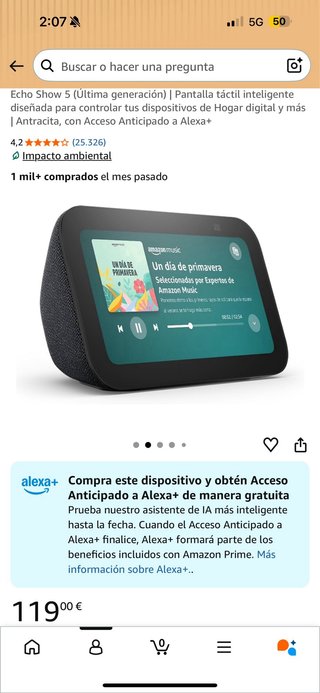 Altoparlante intelligente Amazon Echo Show 5