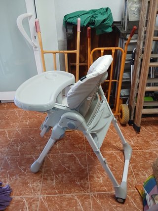 Silla de comer para bebé con estampado de ositos