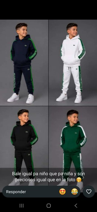 Chándal Lacoste niño/niña