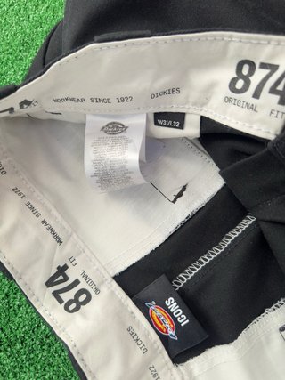 Calças Dickies 874 Pretas W31 L32