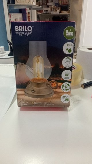 Lámpara LED Briloner Brilo Unplugged Recargable