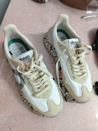 Zapatillas Onnp Mujer Beige/Blanco