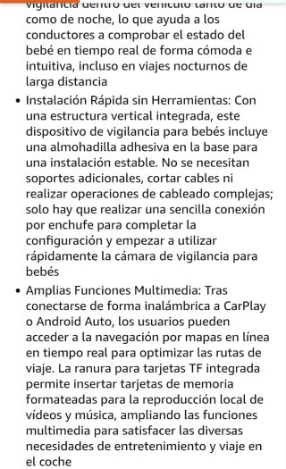Cámara de seguridad para coche