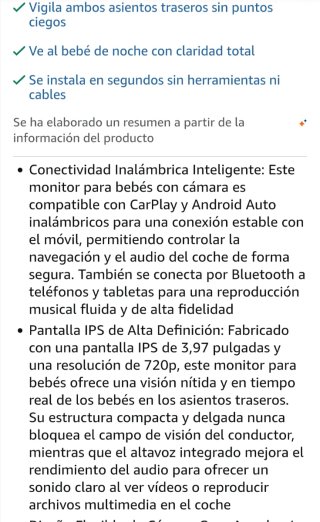 Cámara de seguridad para coche