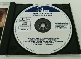 CD Love and Money Strange Kind Of Love