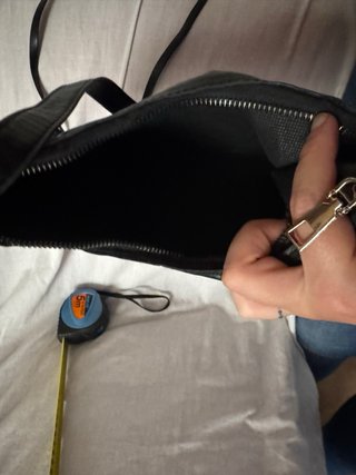 Borsetta nera trapuntata