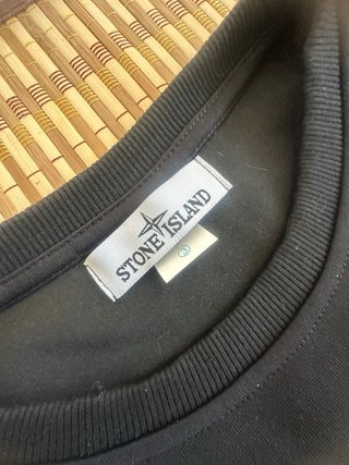 Felpa Stone Island nera