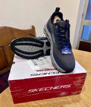 Skechers Arch Fit Impermeáveis Azul/Cinza